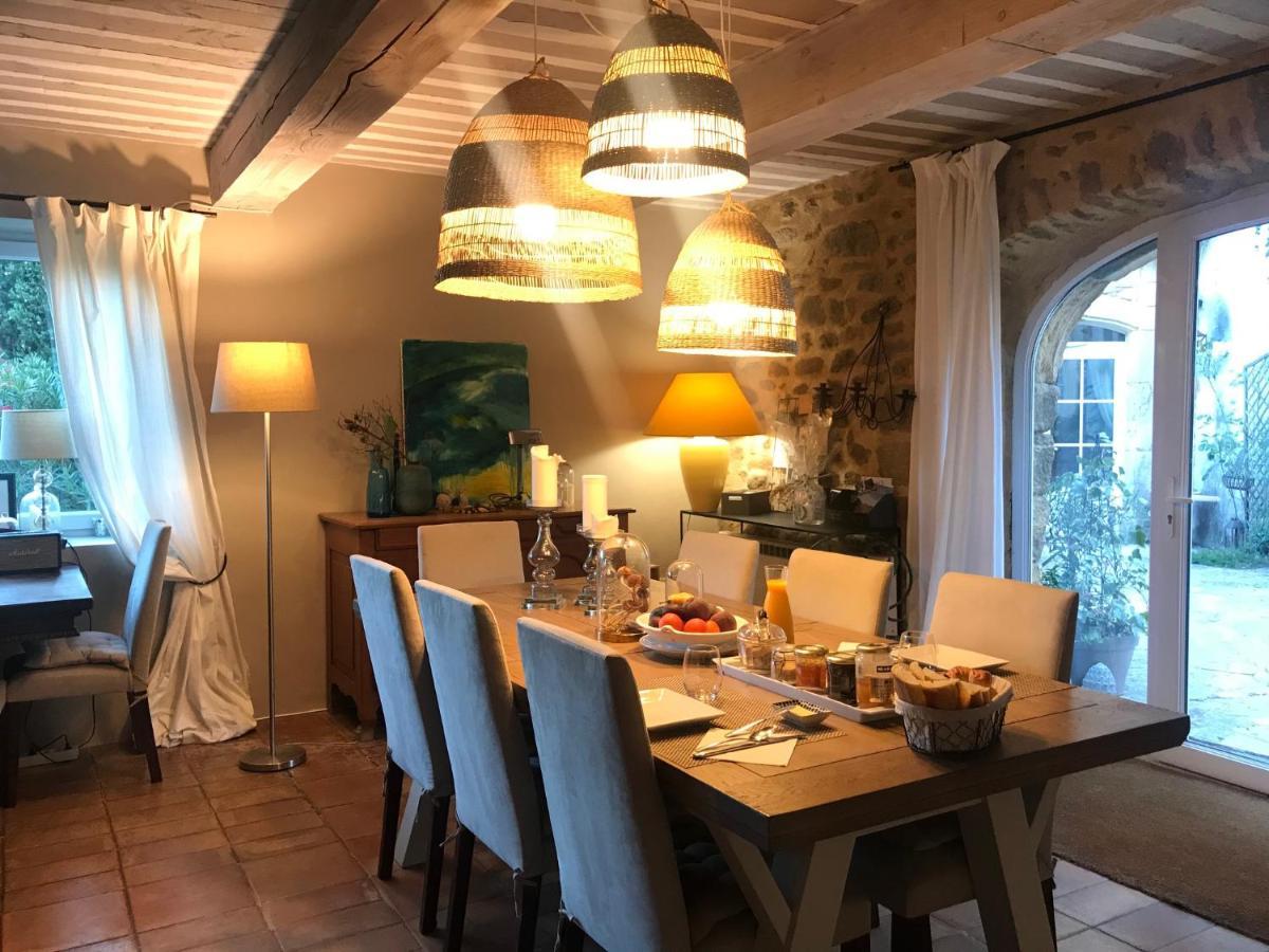 Les Aiguieres En Provence Bed & Breakfast Suze-la-Rousse Dış mekan fotoğraf